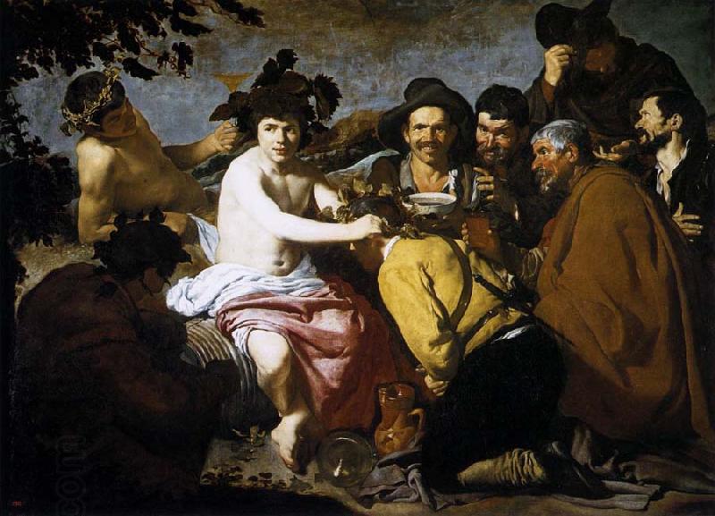 Diego Velazquez The Triumph of Bacchus China oil painting art